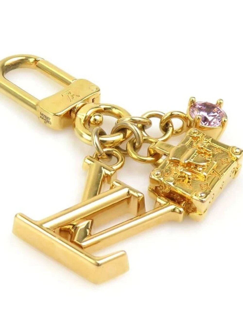 Auth LOUIS VUITTON Charm Gold Metal M01567 - r11300i